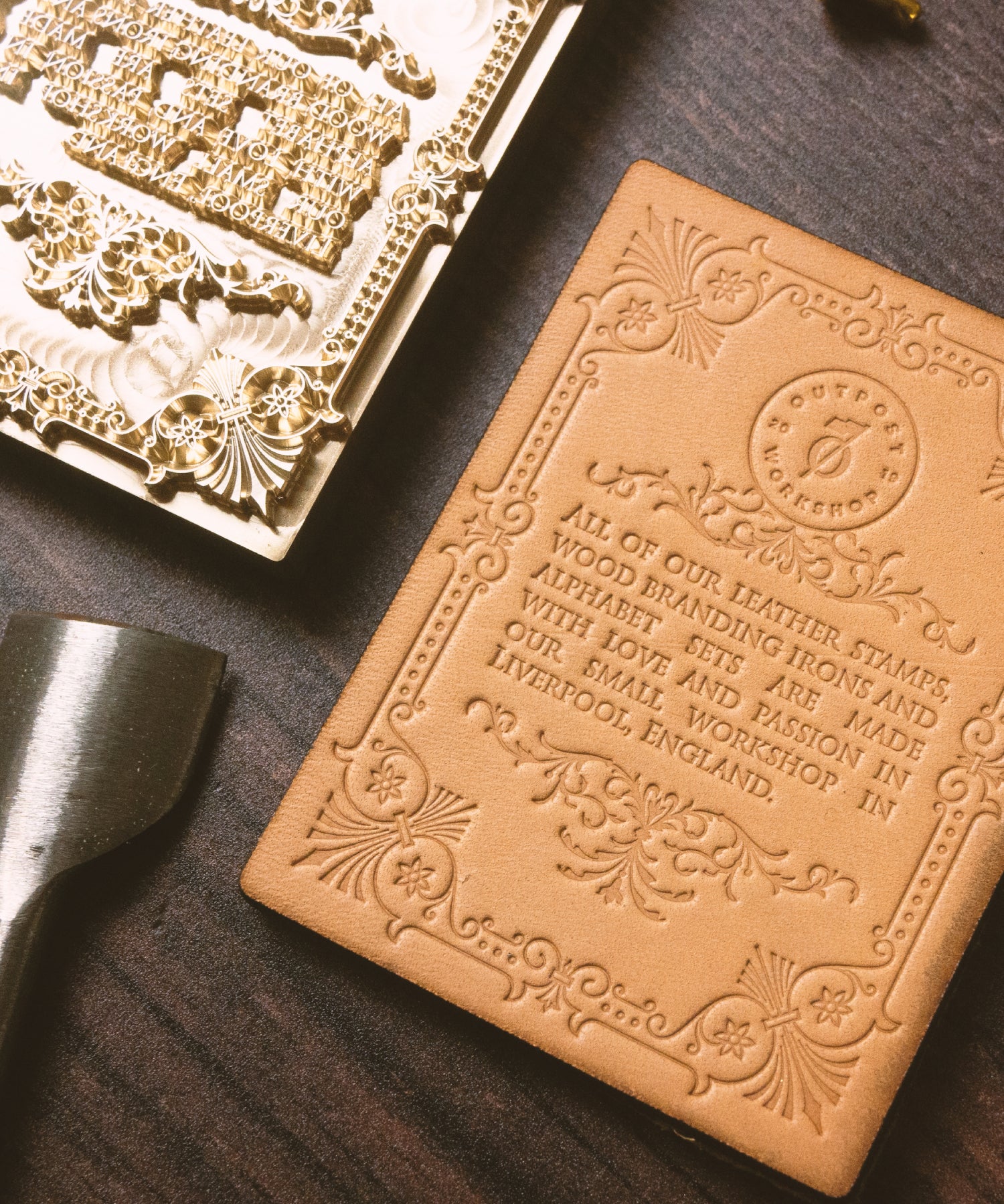 Wood Branding Irons Leather Stamps Outpost Workshop