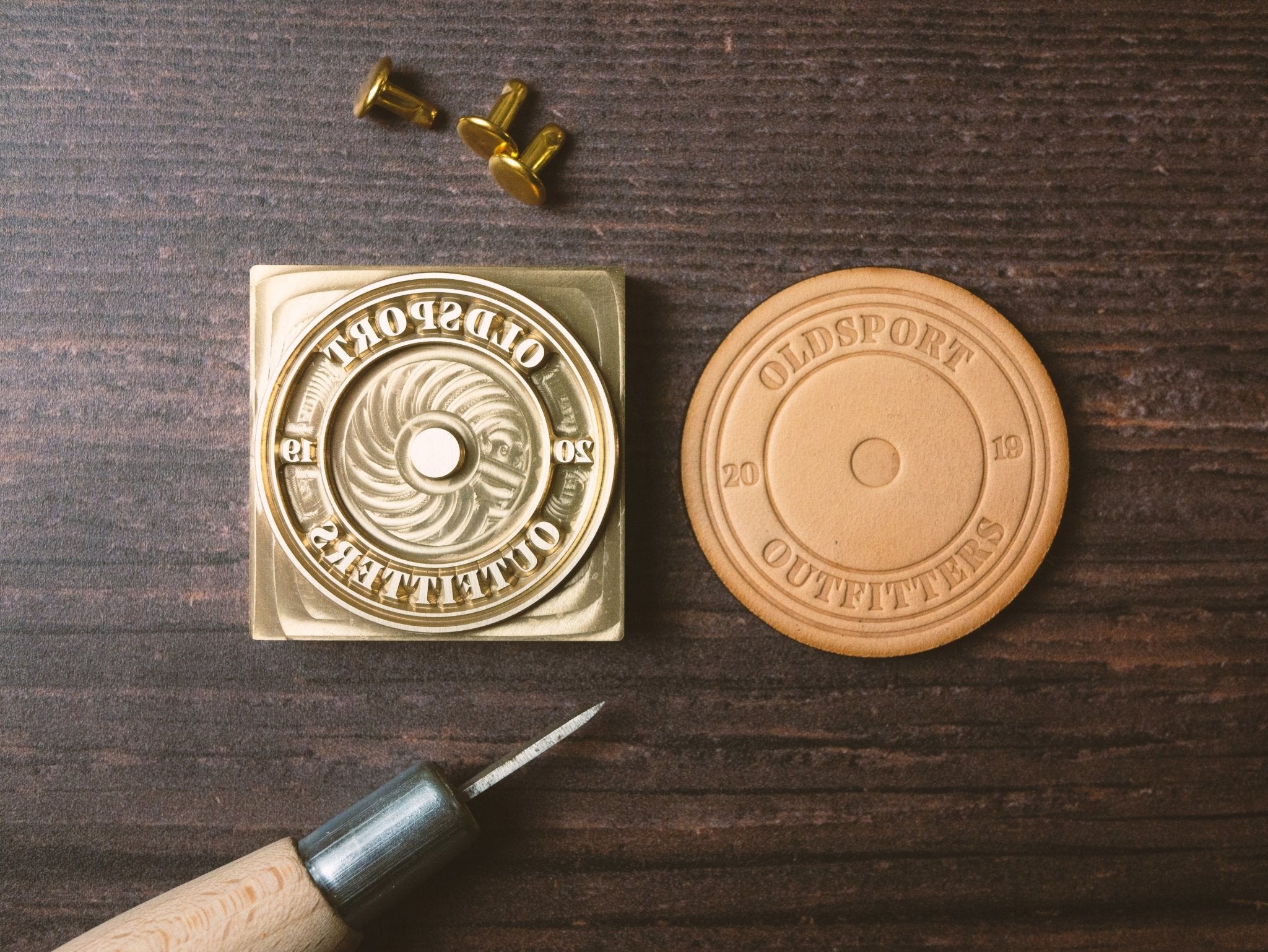 Custom Leather Stamp Up to 2CM Up to 2CM