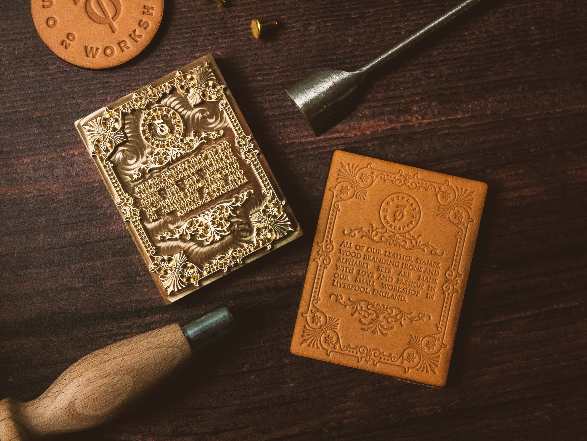 Custom Leather Stamp Up to 2CM Up to 2CM